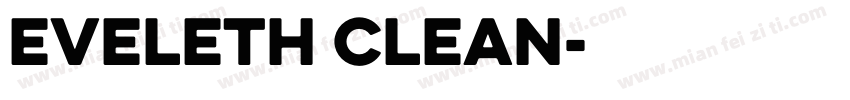 EVELETH CLEAN字体转换